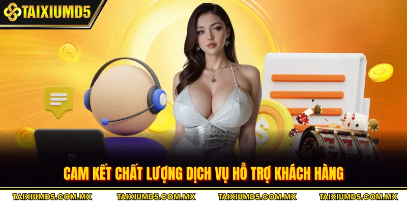 Cam kết chất lượng dịch vụ hỗ trợ khách hàng