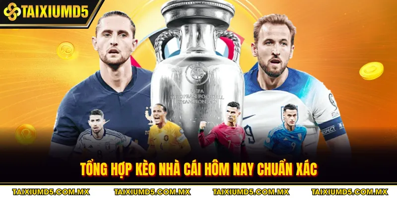 Tổng hợp kèo nhà cái hôm nay chuẩn xác